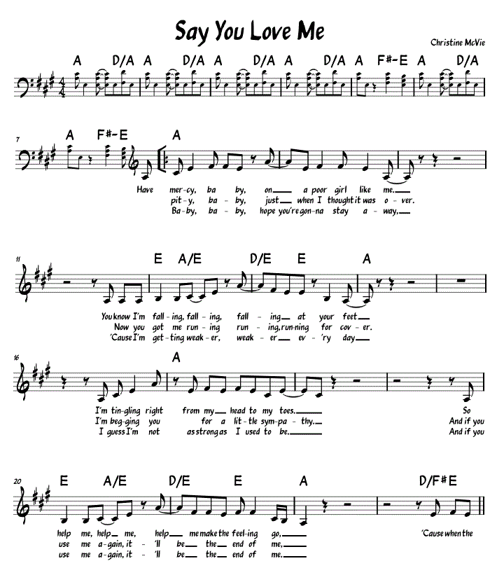 Sheet Music